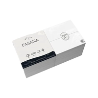 Dinner Servietten, 40x40cm, 1/8, weiss 3-lagig