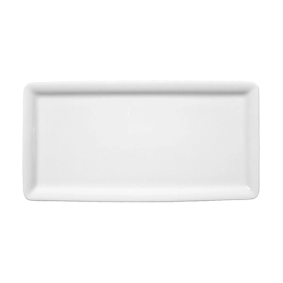 Buffet-Gourmet Teller rechteckig, 10 x 20 cm _1