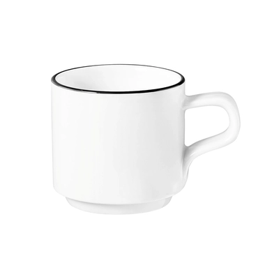 Good Mood Black, Espresso Obertasse, 9 cl, H: 5.5 cm_1