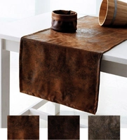 Chemin de table Vintage, Camel, 45 x 120 cm, _1