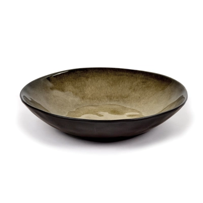 Pure Keramik, Schale grün, 23.5 cm Ø, H: 4.5 cm Pascale Naessens_1