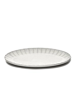 Inku Sergio Herman, Teller oval, weiss, 30 x 21 cm, H: 1.7 cm_1