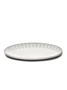 Inku Sergio Herman, Teller oval, weiss, 30 x 21 cm, H: 1.7 cm
