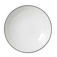 Bead Black Band Accent Teller tief, Ø 25.25 cm, Coupe