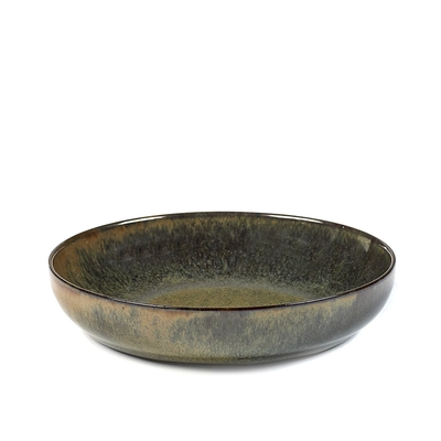 Surface Sergio Herman, Teller tief, Indi grey Ø 19 cm, H: 4 cm_1