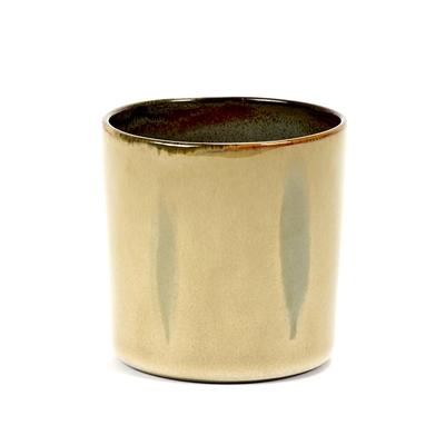 Terres de Rêves, Becher zylindr. grey/s.blue Ø 7.5 cm, H: 7.5cm, 23 cl_1