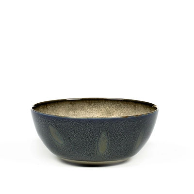 Terres de Rêves, Bowl M, misty grey/d.blue Ø 13.7 cm, H: 6cm_1