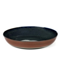 Terres de Rêves, Teller Coupe tief, d.blue/rust Ø 21 cm, H: 4 cm