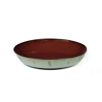 Terres de Rêves, Teller Coupe tief, rust/sm.blue Ø 21 cm, H: 4 cm_1