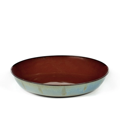 Terres de Rêves, Teller Coupe, rust / smokey blue tief, Ø 17.5 cm, H: 3 cm_1