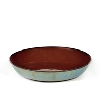 Terres de Rêves, Teller Coupe, rust / smokey blue tief, Ø 17.5 cm, H: 3 cm