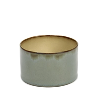 Terres de Rêves, Becher zylindr. s.blue/grey Ø 7.5 cm, H: 5 cm, 16 cl