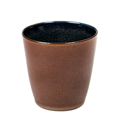 Terres de Rêves, Becher S, rust/d.blue Ø 7.5 cm, H: 7.5 cm, 18 cl_1