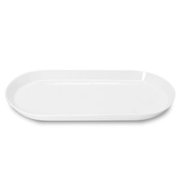 Arena Platte oval, H: 2.7 cm, 40 x 20 cm 