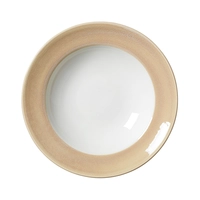 Revolution Edge Sandstone Teller tief, Ø 24 cm  47.75 cl, mit medium Fahne