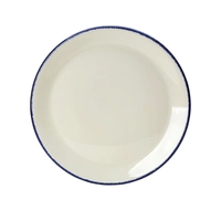 Blue Dapple Teller Coupe flach, Ø 23 cm 