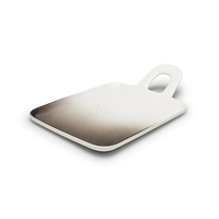 Skygge Teller rechteckig m. Griff,18 x 28 cm, 7x11 mahogany