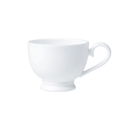 Classic Espresso Obertasse mit Fuss, 9 cl, William Edwards - Bone China _1