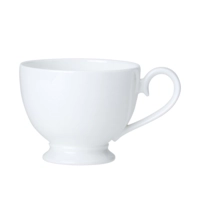 Classic Kaffee Obertasse mit Fuss, 22 cl, William Edwards - Bone China 