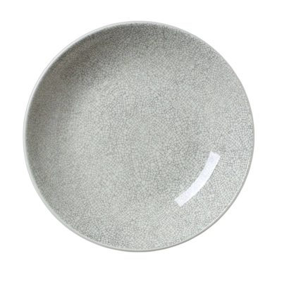 Ink Crackle Grey Assiette creuse coupe, Ø 25.25 cm_2
