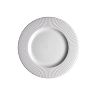 Willow Assiette plate, blanc Ø, 23 cm