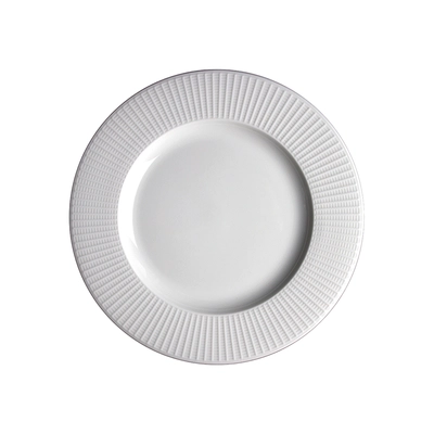 Willow Teller flach, weiss, Ø 25 cm _1