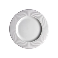 Willow Teller flach, weiss, Ø 25 cm 