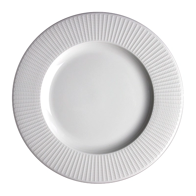 Willow Assiette plate, blanc, Ø 30 cm_1