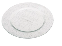 New Aluminium Glas Teller, Ø 28 cm _1