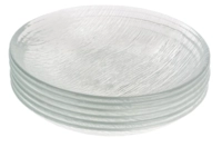 New Aluminium Glas Teller tief, Ø 22 cm _2