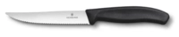 Victorinox Swiss Classic Gourmet Steakmesser, 12cm mit ergonomischem Griff und Wellenschliff_1