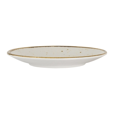 Craft White Melamin Teller Coupe flach, Ø 25.4 cm  _2