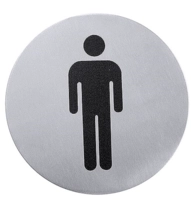 Hinweisschild CNS Ø 7.5cm Herren _1