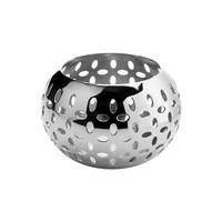 RW Sesame Teelicht, Ø 8.5 cm, H: 5.9 cm, polierter Edelstahl 