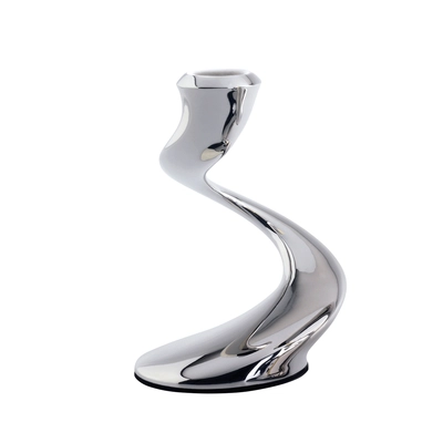 RW Kerzenständer Windrush, H: 15.4 cm, polierter Edelstahl _1