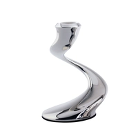 RW Kerzenständer Windrush, H: 15.4 cm, polierter Edelstahl 