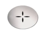 Hitzeverteilplatte aus Aluminium, Rondelle 15.5cm 