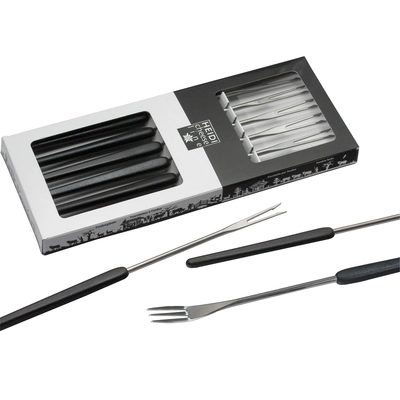 Fleischfondue-Gabeln, Griff Nylon schwarz _2