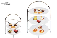 Serviergestell, hartverchromt, 18x16cm, H:25.7 cm _1