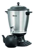 Samowar 3.2l inkl. Teekanne, B: 27 cm, T: 27.5 cm, H: 49.5 cm, Edelstahl, Kunststoff_1