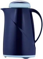 Isolierkanne Helios Wave Mini, dunkelblau, 0.6 l,  H: 22.3 cm, 12.8 cm Ø, mit Qualitätsglaseinsatz_1