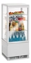 Kühlvitrine Mini, 42.5 x 38cm, H: 96cm, 78L, weiss 