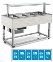 Gekühltes Buffet Green, 6 x GN 1/1, Hemlock Essence Plus _1