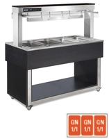 Red Tradition Wärme-Buffet, 3 x GN 1/1, Wenge Tradition Plus_1