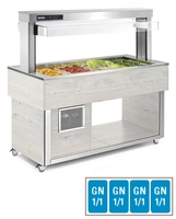 Gekühltes Buffet Green, 4 x GN 1/1, Hemlock Tradition Plus_1