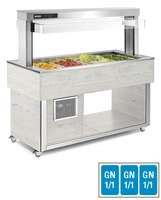 Gekühltes Buffet Green, 3 x GN 1/1, Hemlock Tradition Plus_1