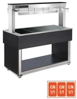 Brown Tradition Wärme-Buffet, 3 x GN 1/1, Wenge Tradition Plus_1