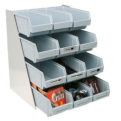 hulu Halter Besteckboxen 4-stöckig für 8 Boxen _1