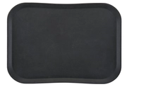 Century-Polyester-Tablett, Uni Schwarz, 33 x 43 cm _1