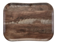 Century-Polyester-Tablett, Eiche Dunkel, 33 x 43cm _1